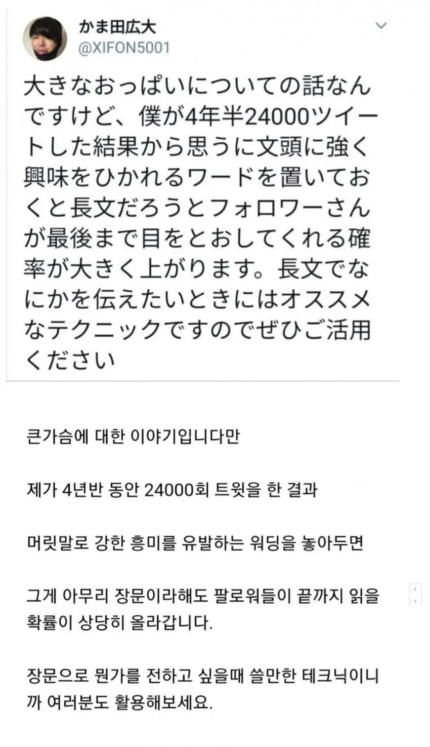 큰가슴에 대한 일본인의